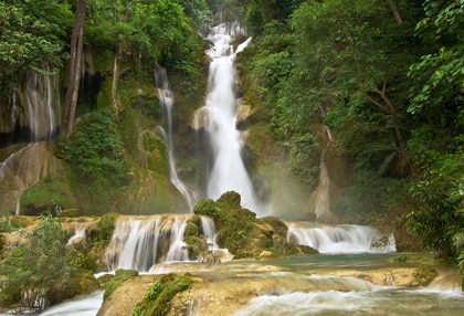 Wasserfall im Norden von Laos
