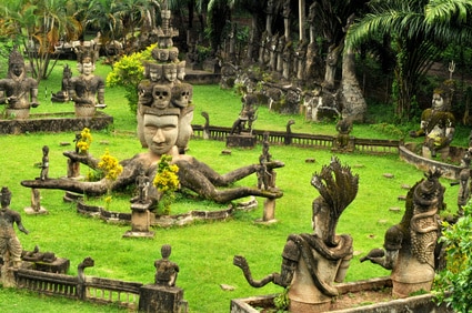 Buddha Statuen Park in Vientiane