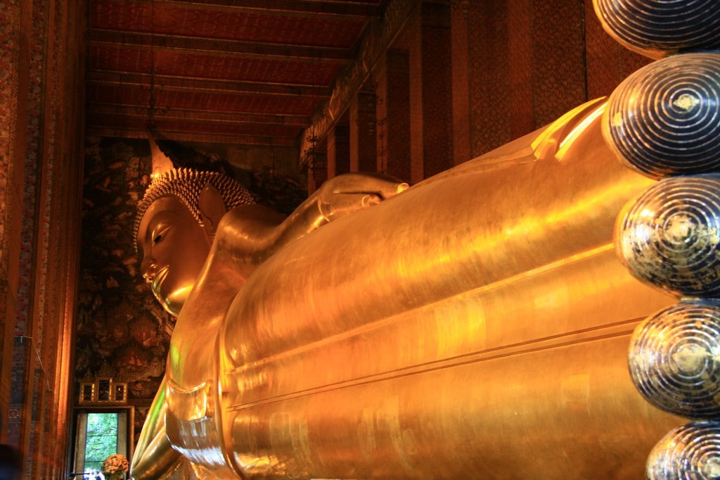 Der liegende Buddha in Bangkok