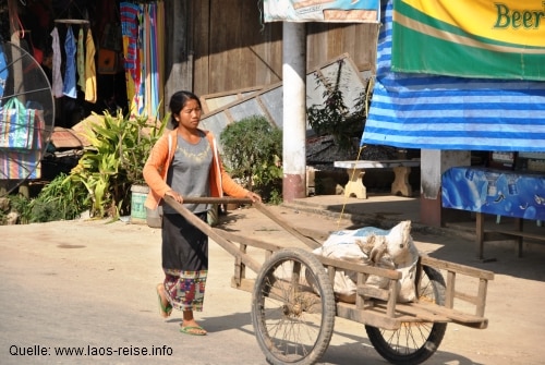 Straßenimpressionen in Laos